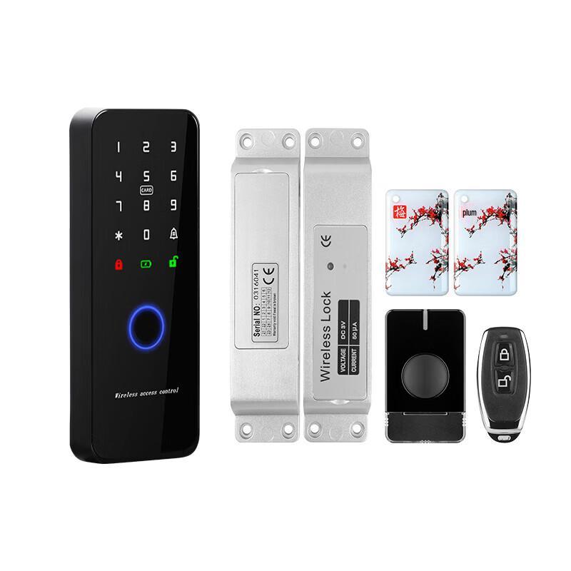 ZhenDi Wireless Fingerprint Access Control System Kit CN plug (adapter included)