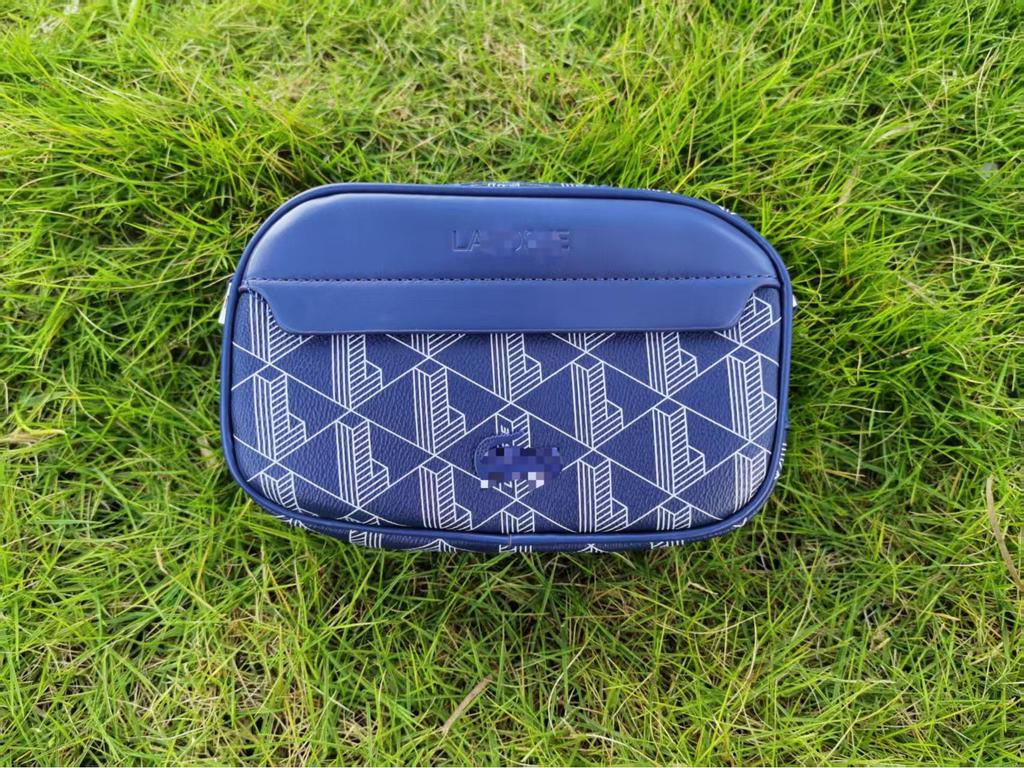 Herren Lässiger karierter Leder-Umhänge-Rucksack