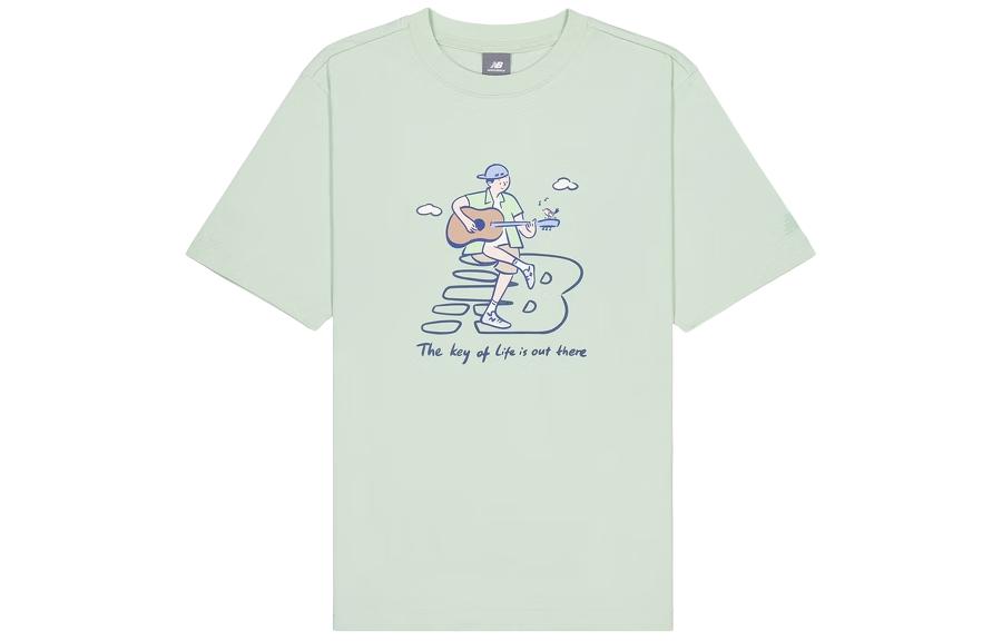 New Balance SS24 T Shirt Unisex Green NEE26021-MT M
