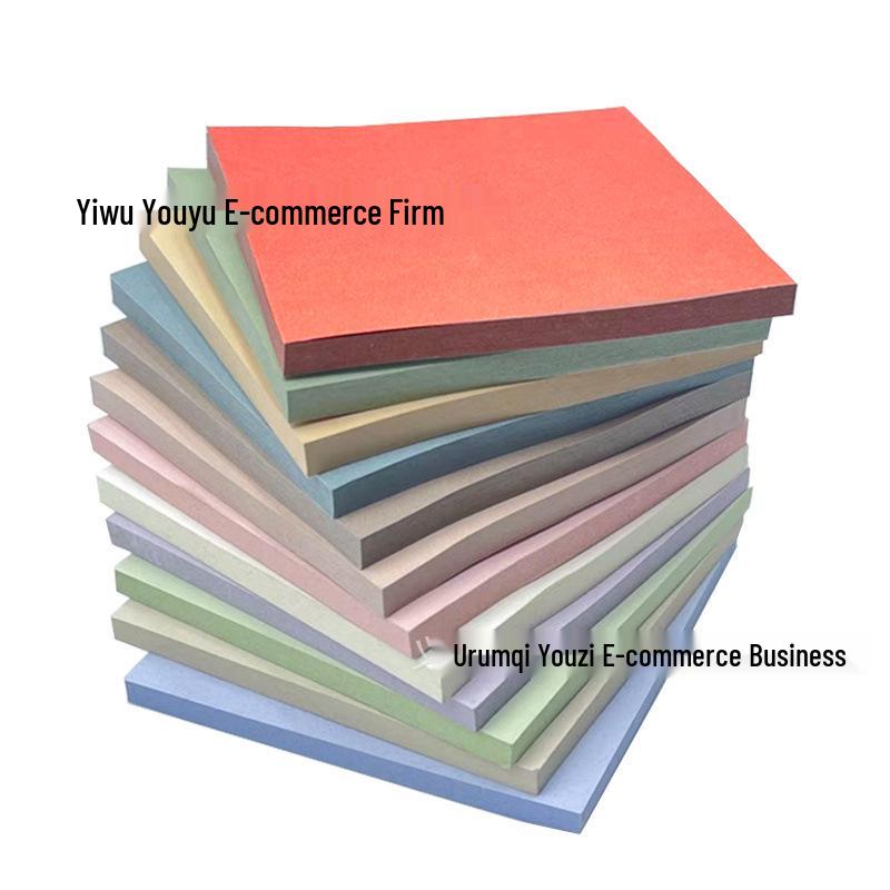 Fluorescent Colored Sticky Notes 3x3 Inch Student Memo Strips, N-Times Stick, Hot Selling Notepad