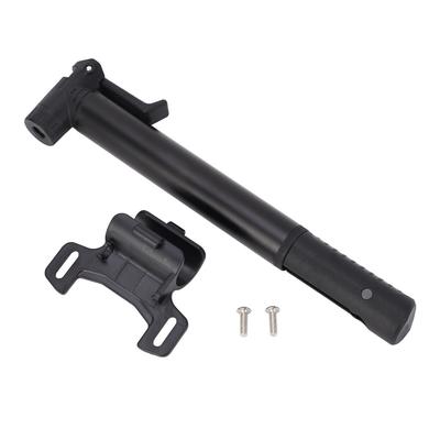 Tragbare Fahrradpumpe Hochdruck Rahmenmontage Universaldüse Aluminiumlegierung Kleine Hand-Fahrradpumpe für Straße