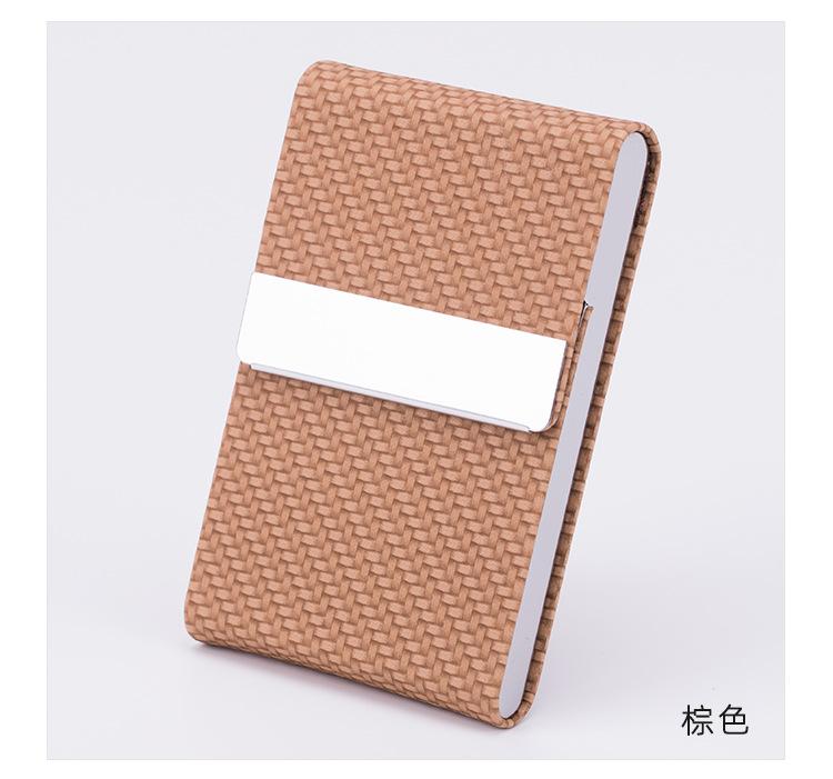 Business Fashionable Cigarette Box Portable 7 pack Leather flip up Smoking Holder Cigarette case Women Men Birthday gift