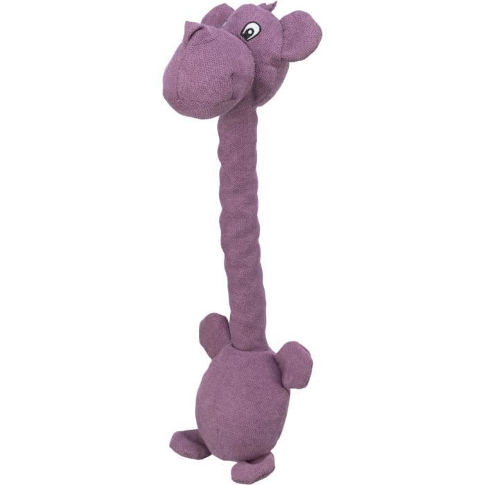 Jouet pour chien - Trixie - Hippopotame - Tissu - Lot de 2 - Effet mémoire robuste