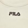 FILA Original Fashion Simple Classic Retro Sports Casual Versatile Comfortable Round Neck Slim Fit Long Sleeve T-Shirt Women tops Khaki F11W619214FBG