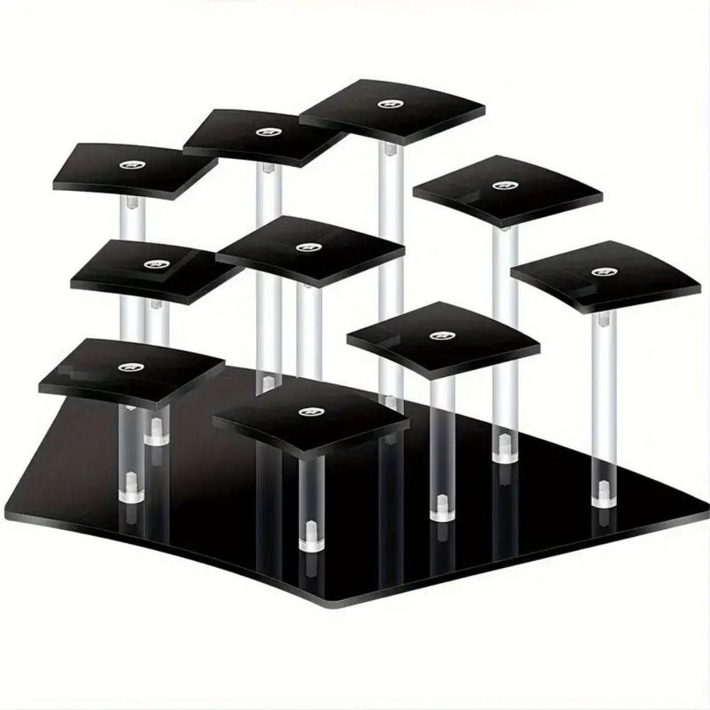 Acrylic Storage Display Rack Multi-purpose Dessert Display Stand Home Room