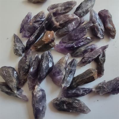 100g Natural Amethyst Teeth Healing Stone Reiki Healing Stone Home Decoration Crystal and Stone