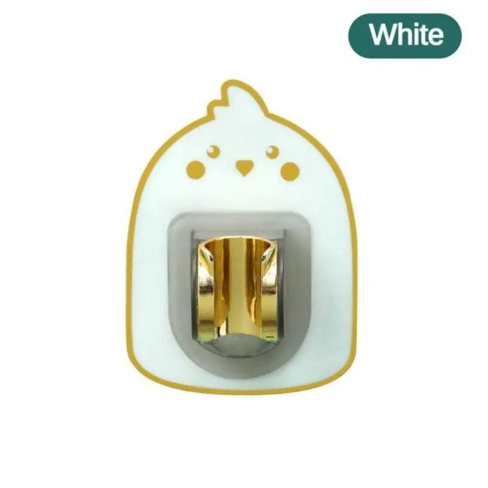 

Fixed Shower Head Holder Adjustable Nozzle Holder Easy To Install Head Holder Bathroom белый