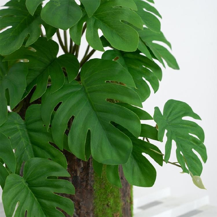 Artificial Amphibian Plants Terrarium Leaves Habitat Decor for Iguana for Turtle