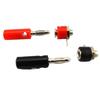 Male And Female 4mm Banana Plug Male And Female Insert Connector Banana Pin for Electronics Equipment Electrical Testing
