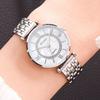 Watches, Couple Flash Diamond Belt Watches, Fashionable Atmospheric Watch Stalls