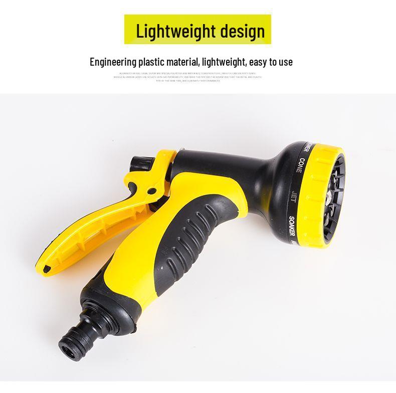 Multifunctional Garden Watering & Car Wash Hose with Storage Cart