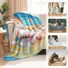 Zenless Zone Zero Alice Thymefield Flannel Blanket Cover Warmth Soft Anime Blanket Multifunctional Decor Home Universal Blankets
