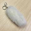 Plush Fox Tail Keychain Bag Ornament
