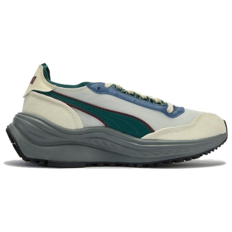 Unisex Sneakers PUMA Rider Low Top Running Shoes Unisex Gray Green