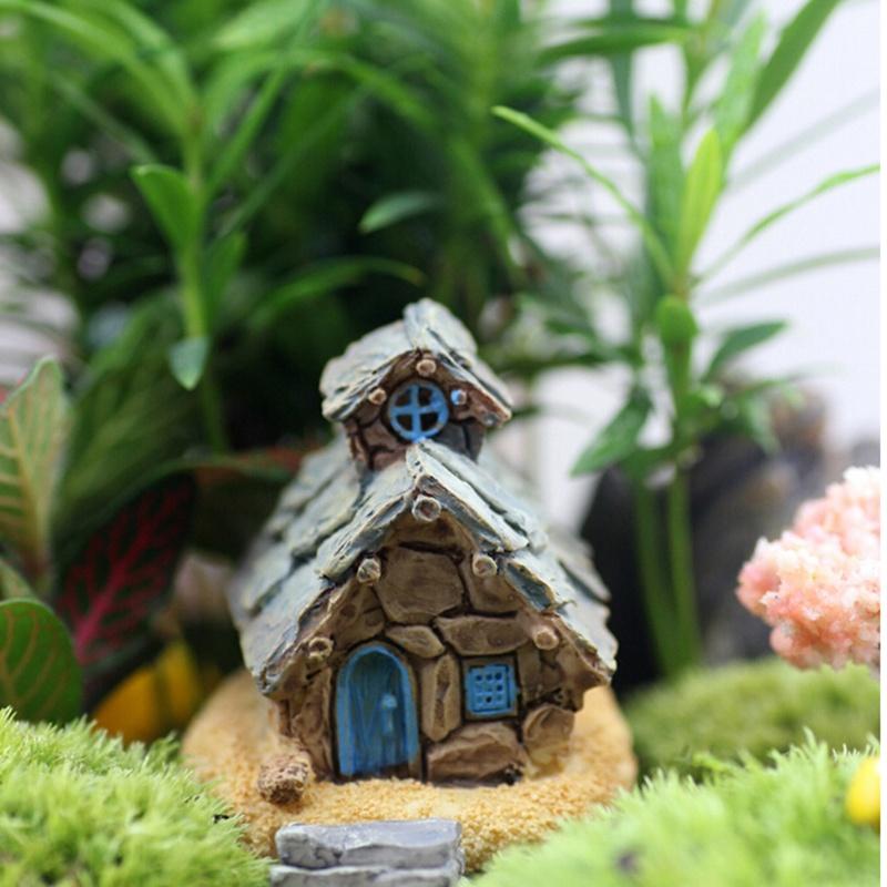 Mini Fairy Garden Miniature House Craft Micro Landscape NEW Decor HOT Y6D4 Mini Fairy Garden Miniature House Craft Micro Landscape NEW Decor HOT Y6D4