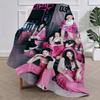Coperta Kpop Girl B-Babymonster Drip Morbido Peluche Tappeto per Divano da Riposo per Soggiorno Caldo Ufficio Camera da Letto Compleanno Casa Viaggio Regali per Bambini