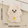 Cartoon Puppy Embroidery Stickers: Self-Adhesive Patches & Badges for Clothing