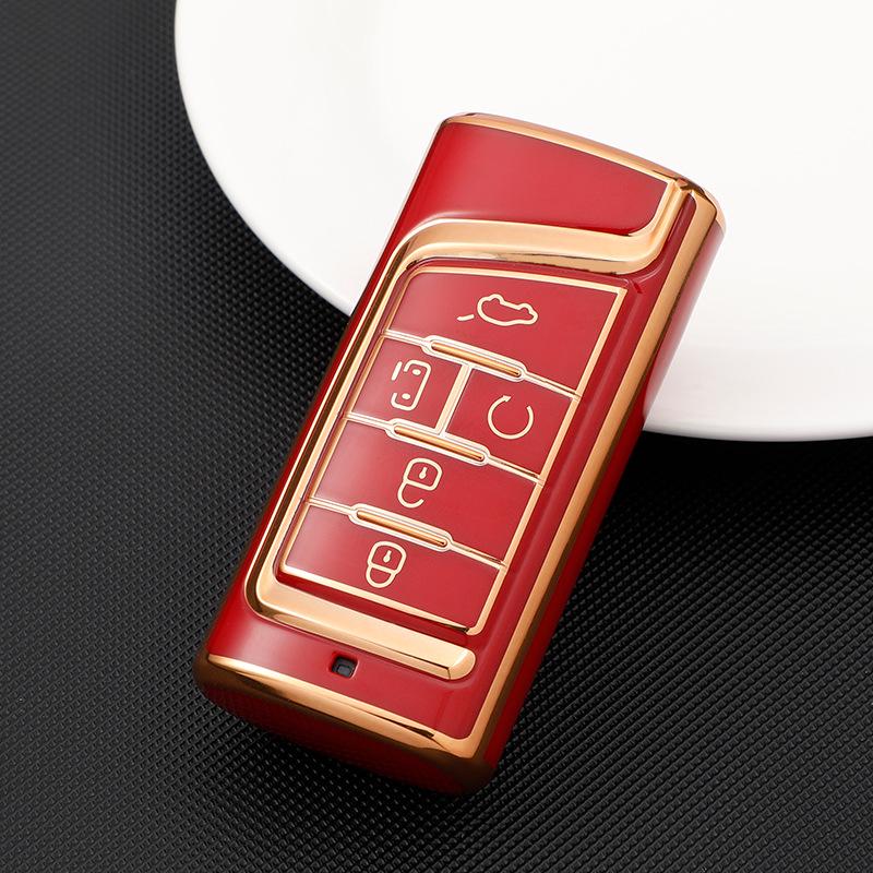 

Key Case Cover for GAC Trumpchi GS4/GA6/GS3/GS7/GS8/GS5 - Car Keychain Shell for Men & Women