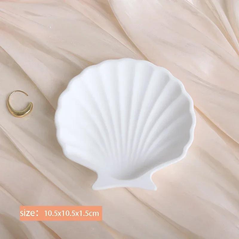 Gesso Irregular Joias Bandeja Criativa Prato para Joias Adereço para Fotos de Joias Organizadores de Mesa Prato para Joias