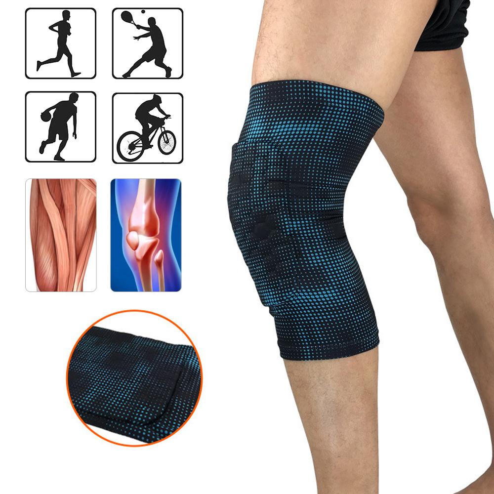 1Pcs Breathable Football Knee Brace Shockproof Honeycomb Padded Protector Gear Crash-proof Support