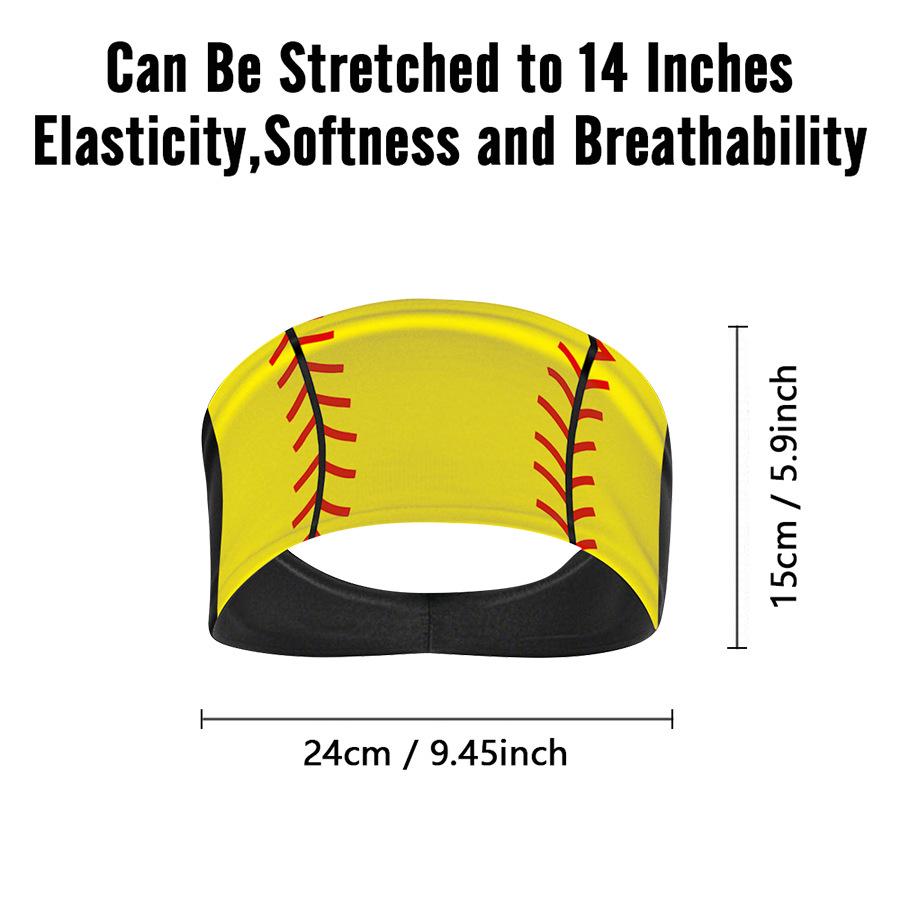 Women's Breathable Elastic Sports Headband - Yoga, Baseball, Volleyball, Fitness Sweatband