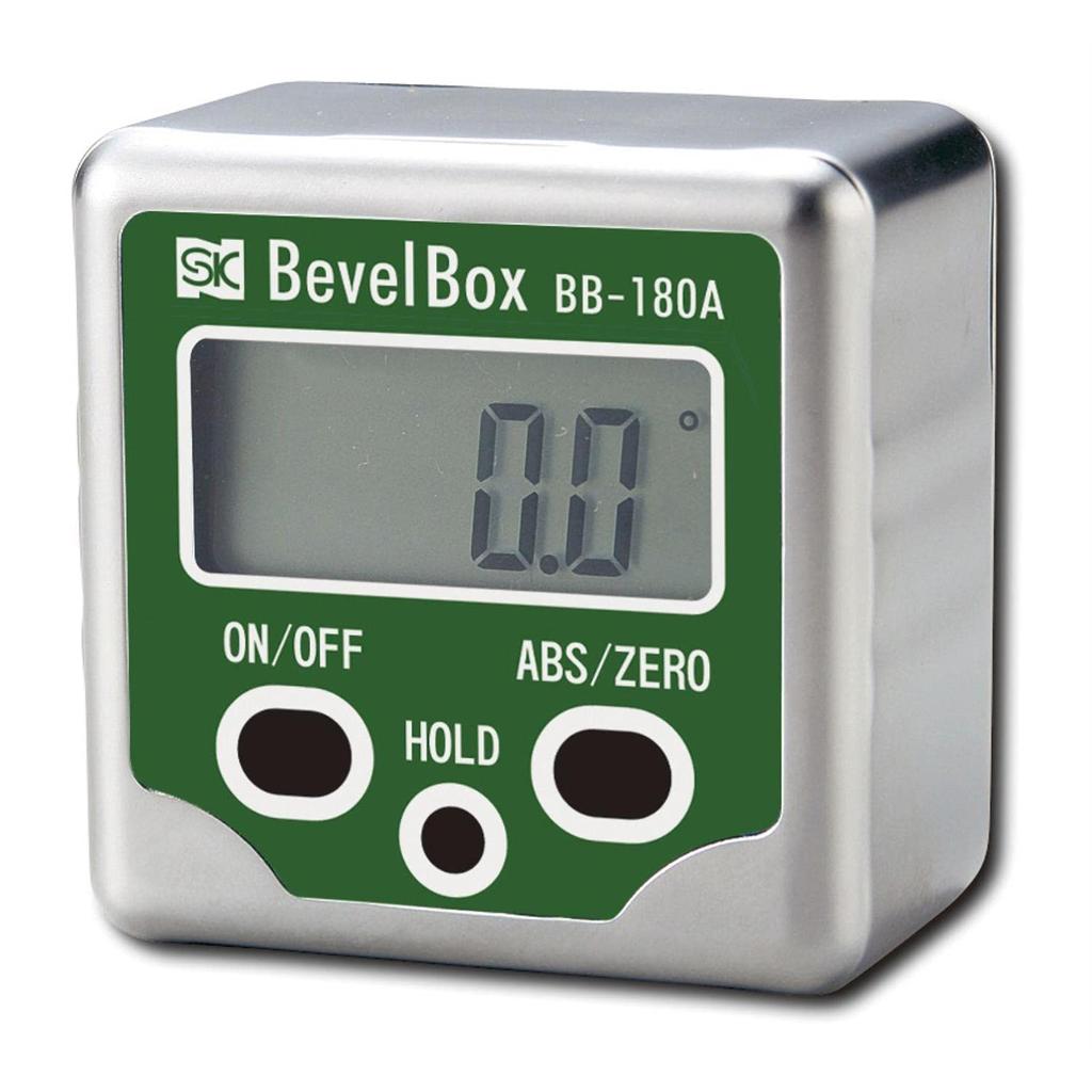 Niigata Seiki SK Bevel Box Angle with Absolute Measurement Mode (Digital Meter) (Origin Memory) ±180.0° BB-180A