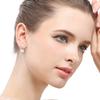 Tancise 925 Sterling Silver Zircon Earrings Drop Earrings For Women Wedding Party Gifts