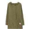 Autumn Winter Large Size Women Sweaters Korean Loose Pullovers Female Mid Hooded Knitted Sweater