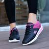 Damen PU-Leder Laufschuhe Elastische Freizeit-Sportschuhe Wasserdichte Outdoor-Trainings-Sneaker Leichte Jogging-Schuhe