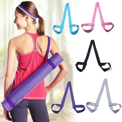 Taşınabilir Yoga Matı Kayış Kemerleri Ayarlanabilir Depolama Bağları Spor Askısı Omuz Taşıma Kayışı Kemer Egzersiz Esneme Fitness Ekipmanı