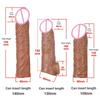 Wolf Tooth Crystal TPE Penis Enlargement & Lengthening Set - Couples' Intimacy Toys