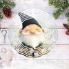 Wise Gnome and Dandelion 3D Wind Spinner Kinetic Garden Art for Outdoor Yard Decor Durable Metal Whimsical Gnome Decor with Dynamic Motion