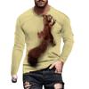 Squirrel 3D Print T-Shirts Men Woman Casual Round Neck Long Sleeve T Shirt Streetwear Harajuku Pullovers Tees Tops Kids Clothing