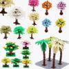 City Trees Building Blocks MOC Coconut Tree Blocks Jungle Garden DIY Toys for Children Gifts Compatible Classic Bricks Kids Toys