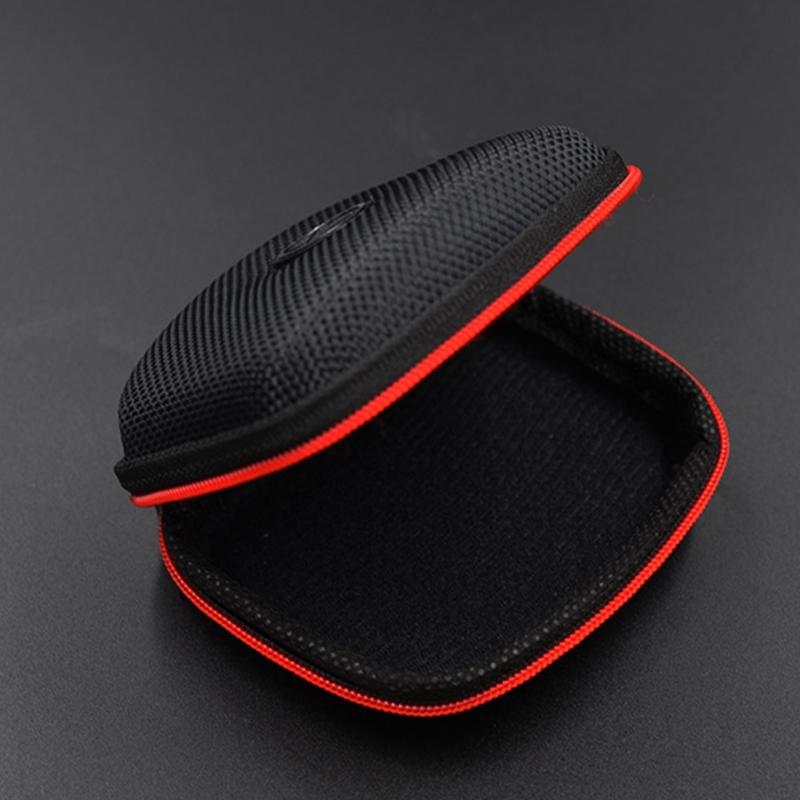 Small Earbuds Bag Lightweight Headphone Storage Bag Headset Carrying Pouch  Portable Pouch with Inner Mesh Pocket