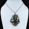 Cuprite Chrysocolla Pendant Copper Wire Wrapped Gemstone Jewelry Handmade Pendant Copper Wire Wrapped Pendant Octopus Pendant Gift For Women