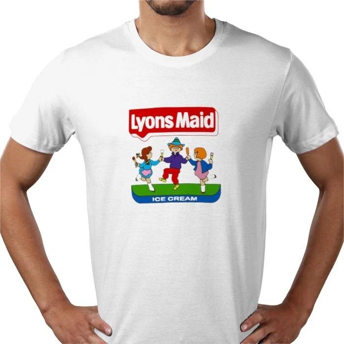 Мороженое Lyons Maid ретро винтаж 80-х 90-х футболка 100% хлопок все размеры Великобритания L