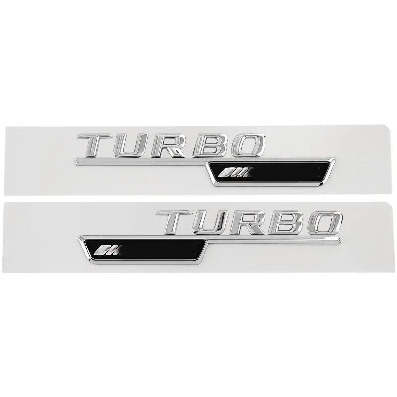 Hot 2025 3D ABS Car Fender Badge For Mercedes BENZ CLA45 GLA45 X156 A45 C117 X247 GLE53 Turbo AMG 4MATIC Emblem Logo Sticker Acc