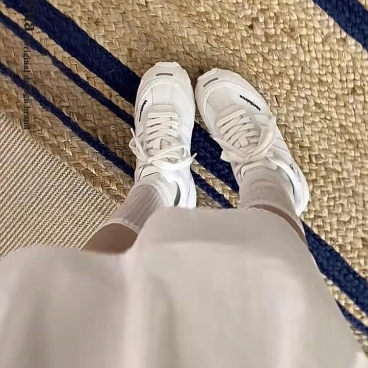 Baseball style moral training shoes women's 2025 new summer mesh breathable Forrest Gump shoes versatile soft-soled casual sports shoes