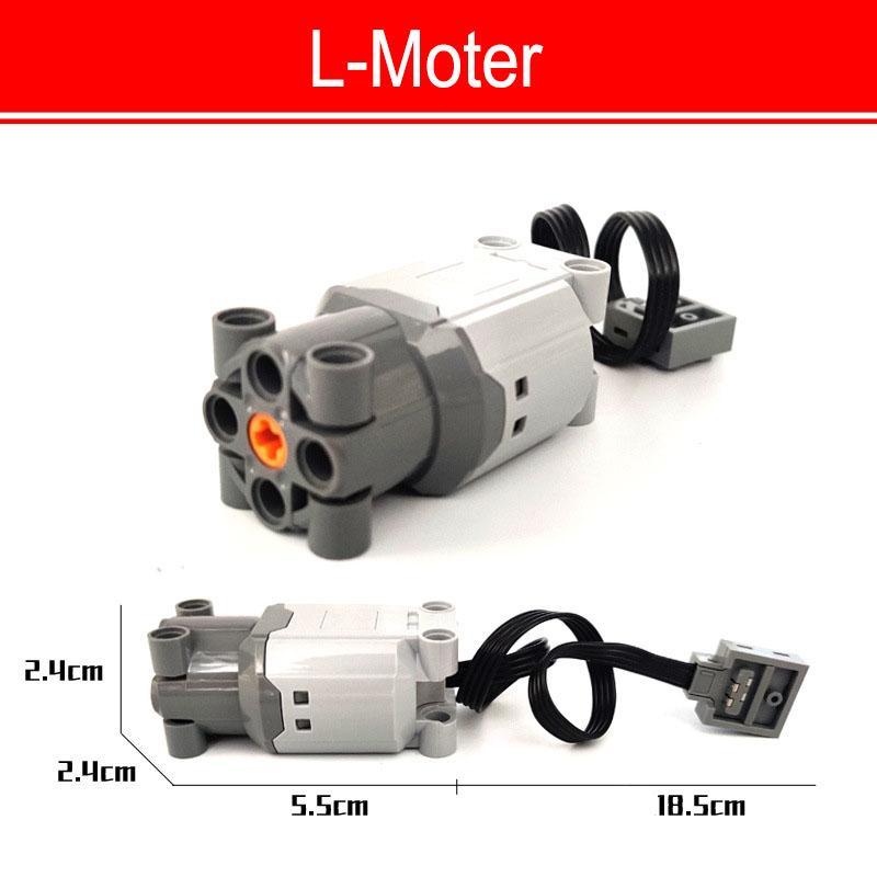 Technické Motorové Díly Multi Power Functions 8293 8883 Nástroj Servo Vlakový Motor PF Modelové Sady Stavebnice Kompatibilní značka
