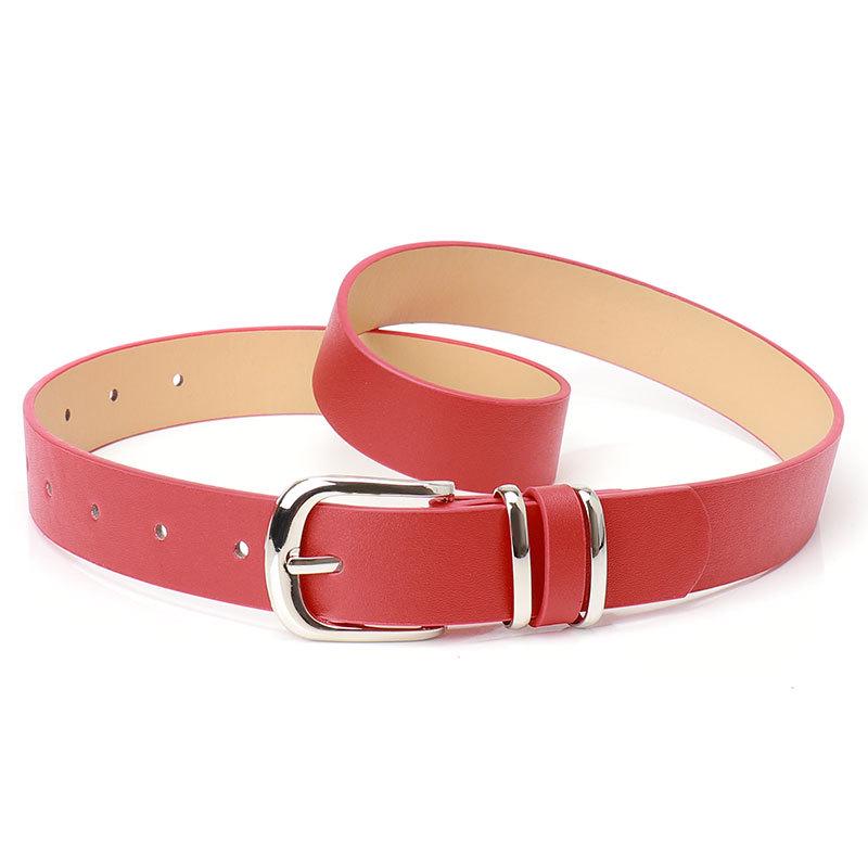 Leopard Print Double Circle Waist Belt - Women's PU Leather Versatile Accessory for Jeans and Dresses