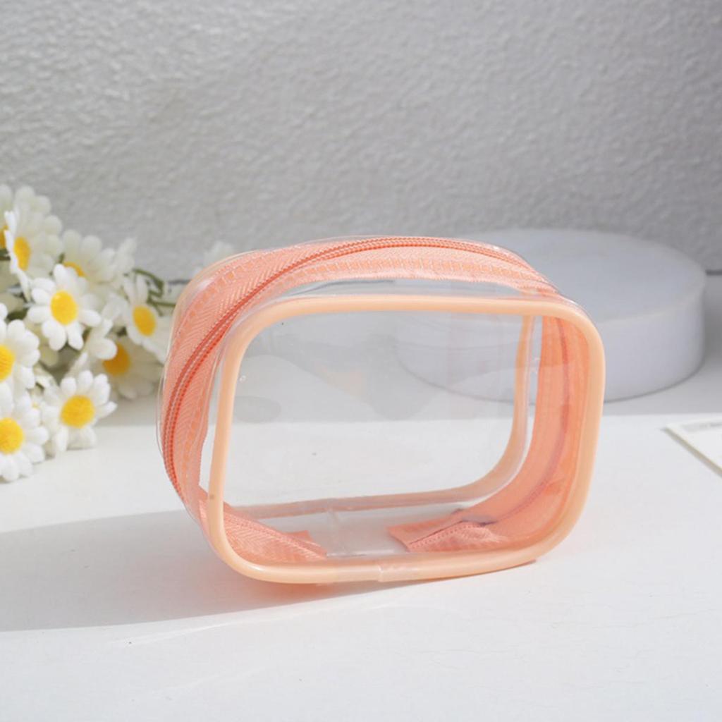 Color Clear Zipper Storage Bag Cartoon Doll Children Toy Box Organizer Earphones Chargers Pouch Gift Bags Dustproof Case