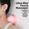 Relaxation Adsorption Type Massager Ball Hot Compress Silicone Massage Cone  Neck/Shoulder/Leg