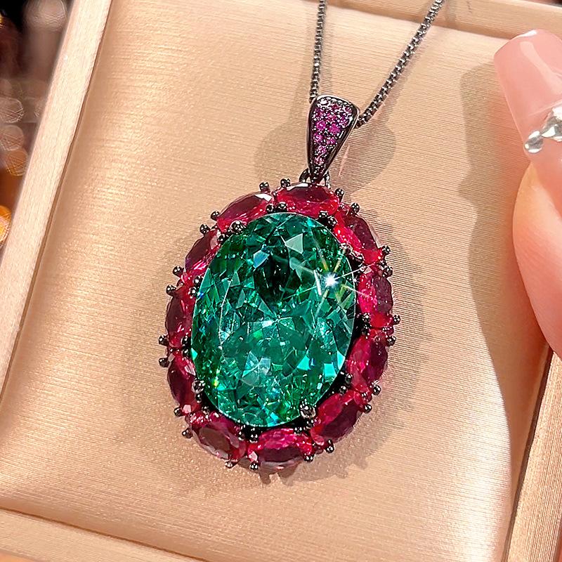 

Ювелирные изделия Имитация Пара Зеленый Сухая Роза Легкий Люкс Ювелирный Набор Главный Камень 15 * 20