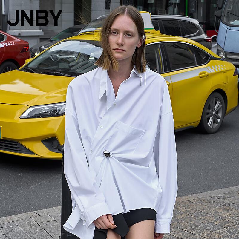 JNBY Women s Casual Loose Long-Sleeve Shirt S