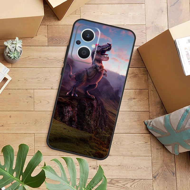 Dinosaur Case For OPPO Reno 14F 13F 12F 10 11 12 13 14 Pro 8T 7 8 Lite OPPO Find X8 X6 X5 X9 Pro Cover