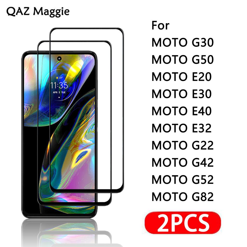 2 יחידות עבור MOTO G13 G22 G23 G24 G30 G32 G42 G52 G54 G60 G64 G72 G73 G82 G100 G200 5G סרט מגן מסך מזכוכית כוח