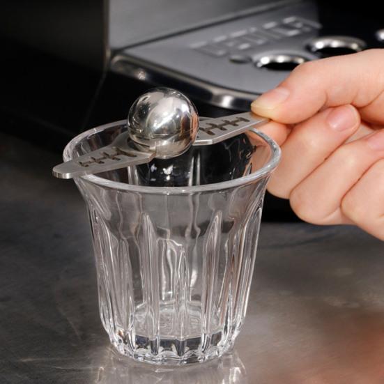 Yousheng Espresso Cooling Ball with Holder Stainless Steel Iced Coffee Chiller Dilution-Free Cooling Tool for Cocktails Whiskey