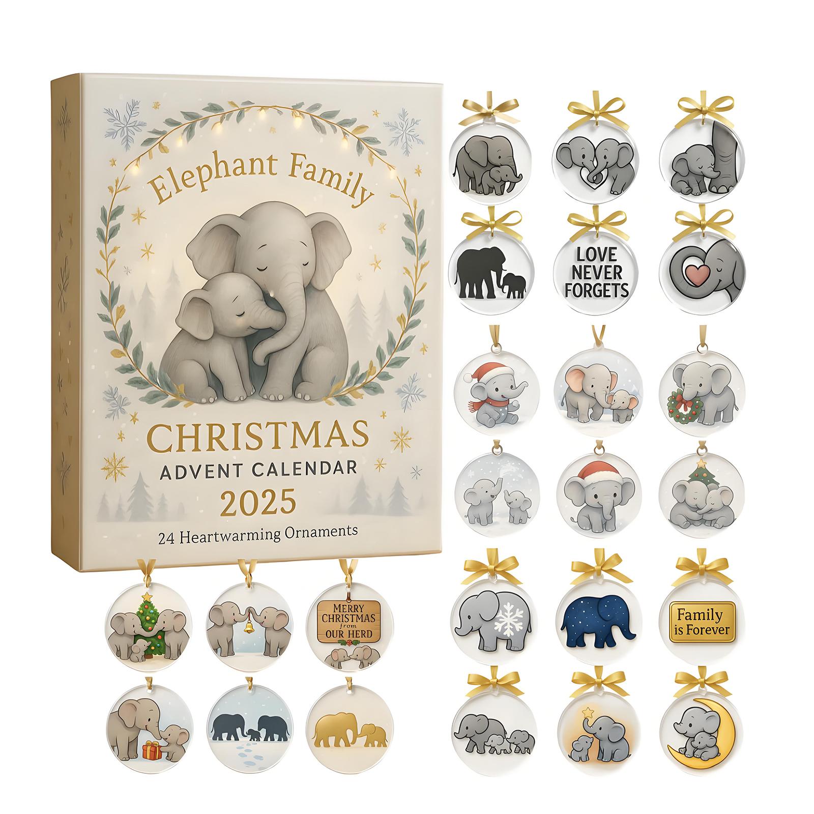 

Календарь обратного отсчета включает 24 подарка, календарь обратного отсчета и подарок-сюрприз One Size