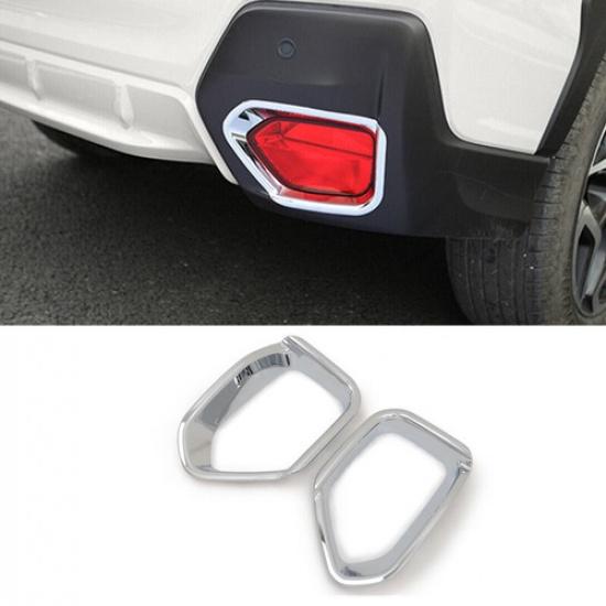 Хромированная накладка на заднюю противотуманную фару, накладка на бампер для Subaru Crosstrek XV 2018-2022